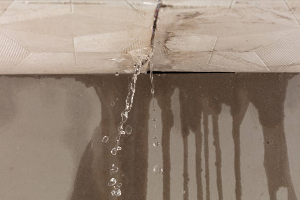 Professional Water Extraction technician working in Liberty, ME